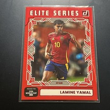 2025-26 Panini Donruss FIFA World Cup Lamine Yamal ELITE RED Parallel #25 (M1)