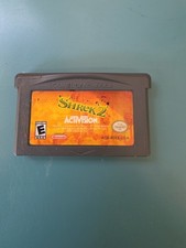 Shrek 2 GBA Authentic, Tested - GameBoy Advance Cart Only - Tested
