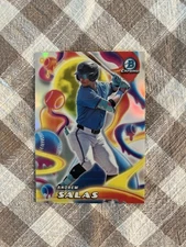 Andrew Salas 2025 Bowman Chrome Prospect Melt Mashers Insert Card #MM-17