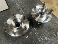 New-Open Box- KUSATEC 512498 2PCS Front/Rear Wheel Bearings and Hub Assemblies.