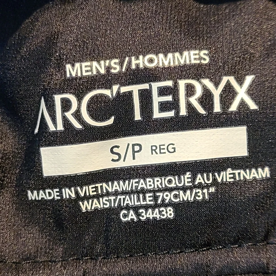 Pantalones aislantes Arc'teryx Arcteryx para hombre Axino Knickers 18357 gris talla S Foto 3 de 4