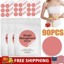 90PCS Weight-loss GLP-1 Patches Slimming Patches Weight Management Tools HOT US