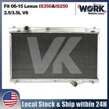2 Rows Radiator For 2006-2015 2014 Lexus IS35...