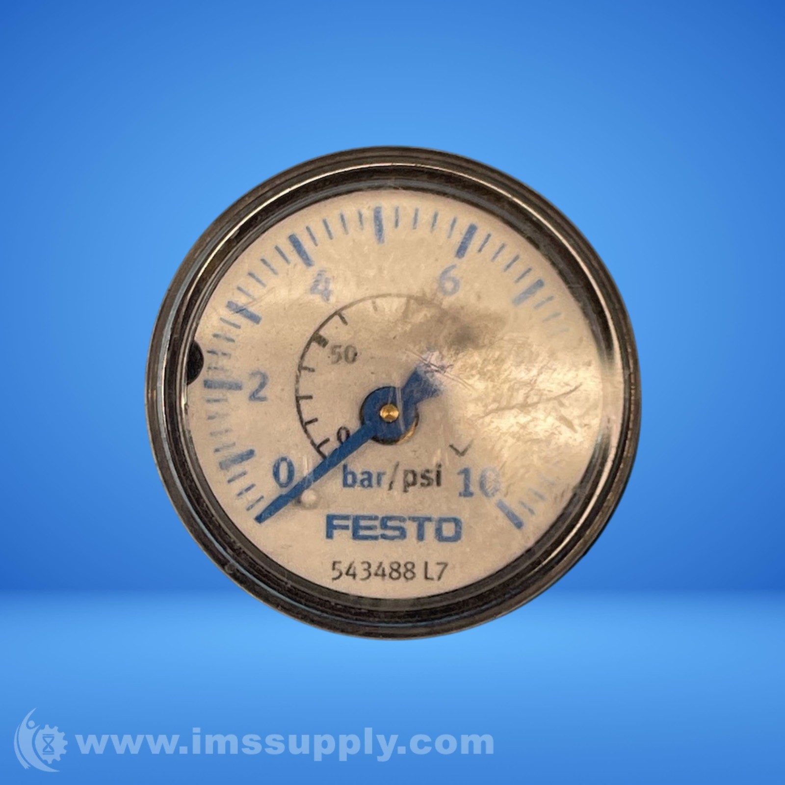 Festo 543488L7 PAGN Series Pressure Gauge FNIP