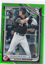 2024 TOPPS #BP-144 GEORGE WOLKOW 399/399- CHICAGO WHITE SOX