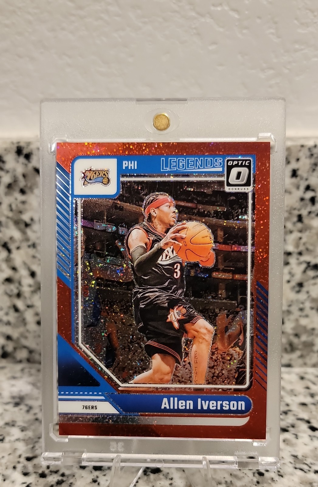 2024-25 Panini Donruss Optic - Legends Allen Iverson #237 Red Fast Break...