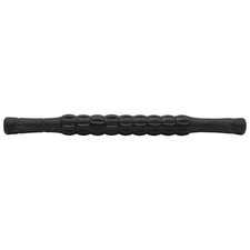 Portable  Lightweight 17-Inch Massage Roller Stick in Black