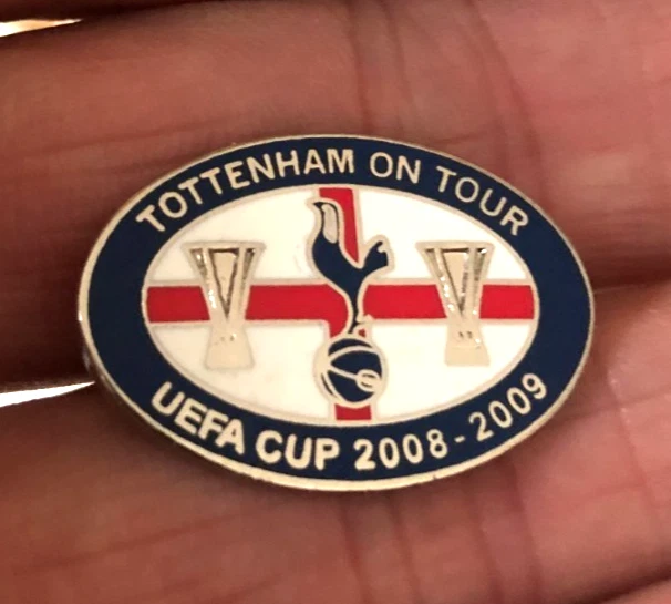 Old Rare Collectable Tottenham Hotspur Supporter Enamel Badge