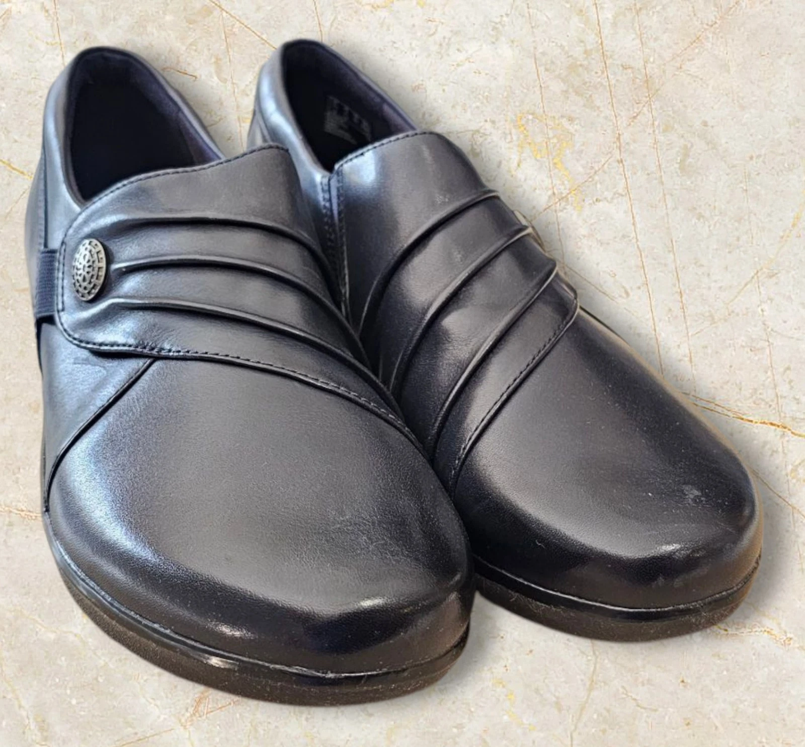 Mocassino donna Clarks May Marig slip on 8M NUOVO CON SCATOLA