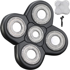 5 Blades Electric Shaver Replacement Heads Universal Blade for Razor (5D Black) 3.99 per gallon