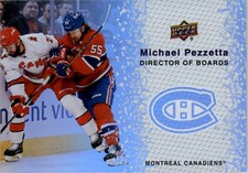 2023-24 Upper Deck Director of Boards #DB4 Michael Pezzetta - HKY