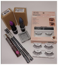    12  Piece Mixed Makeup Lot   Lipsticks, Liners, Lashes   New