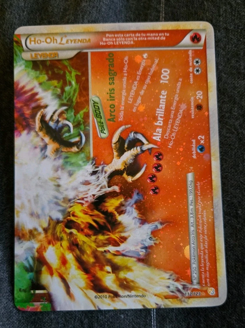 ho oh legend pokemon card Ho-oh Legend pokemon card