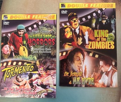 Little Shop Of Horrors /Tormented/King Of The Zombies /Dr. Jekyll Mr Hyde 4 DVDS