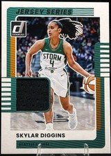 Skylar Diggins 2025 Panini Donruss WNBA - Jersey Series #46 (MEM) -Seattle Storm