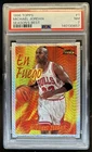 1996-97 Topps Michael Jordan Season's Best En Fuego #1 Bulls PSA 7