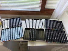 Lot 64 Spectrum Noir Markers Classic, Illustrator, Aqua with 6 Storage Trays