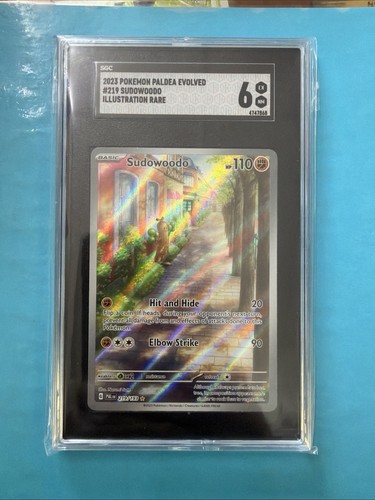 Sudowoodo graded SGC 6 for sale on eBay