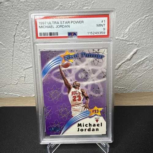 1997 Ultra Star Power #1 Michael Jordan PSA 9 MINT Fresh Slab 🔥