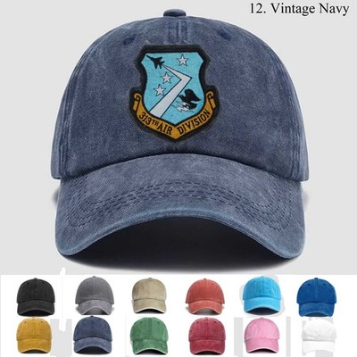 Customized  Embroidered Hat Usaf 313th Air Division, Trucker Hat, Gift Idea