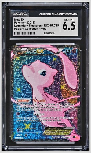 Mew-EX graded CGC 6.5 for sale on eBay