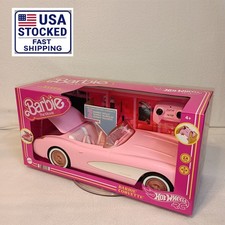 Barbie The Movie R/C Corvette HPW40 Hot Wheels Edition Pink Car Remote NIB