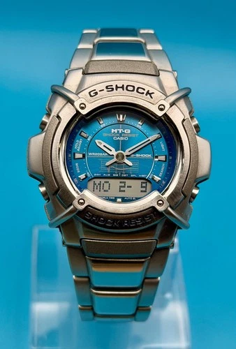 CASIO VINTAGE G-SHOCK  MTG-510BL-2A Steel Bracelet 2001 Japan Y