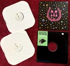 MADONNA MUSIC 2 RECORD PROMO VINYL SET & ALBUM FLAT LOT POSTER LP DJ REMIX 2000