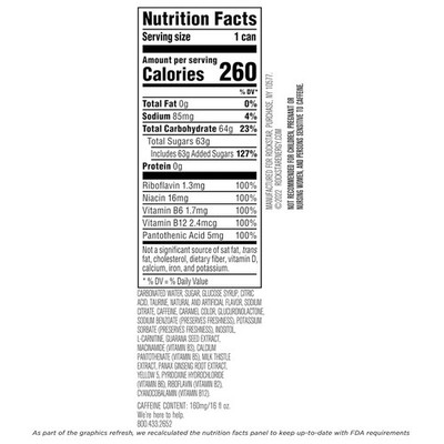 Rockstar  Energy Drink 12pk