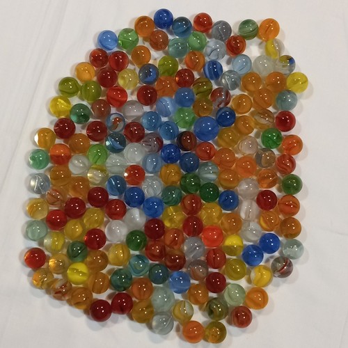 160+ Vintage Marbles Cats Eye Estate Lot