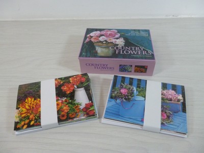 20 x Land Blumen Geschenkkarten & Umschläge 2005 Vintage super selten