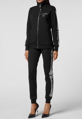 Phillip Plein Tracksuit Crystal Skeleton All Over Women s Medium