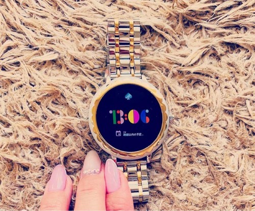 Kate Spade Silver/Gold 41mm Scallop Smartwatch for Apple/Android w/box - 第 5/5 張圖片