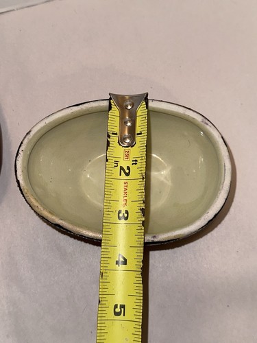 Antiguo plato de baratija ovalado huevo dorado pintado a mano Royal Satsuma de colección - Imagen 17 de 23