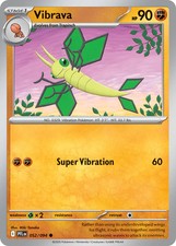 Vibrava 52/94 Common | Phantasmal Flames | Pokemon Card