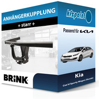 Brink AnhäNgekupplung Starr Passend für Kia Cee'd Sporty Wagon (Kombi) 12- Neu