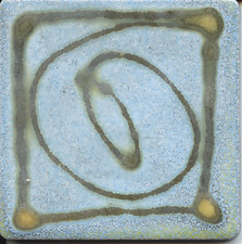 FUTURISMO PIASTRELLA MATTONELLA CERAMICA FAENZA TIPO NONNI CHINI MELANDRI GATTI