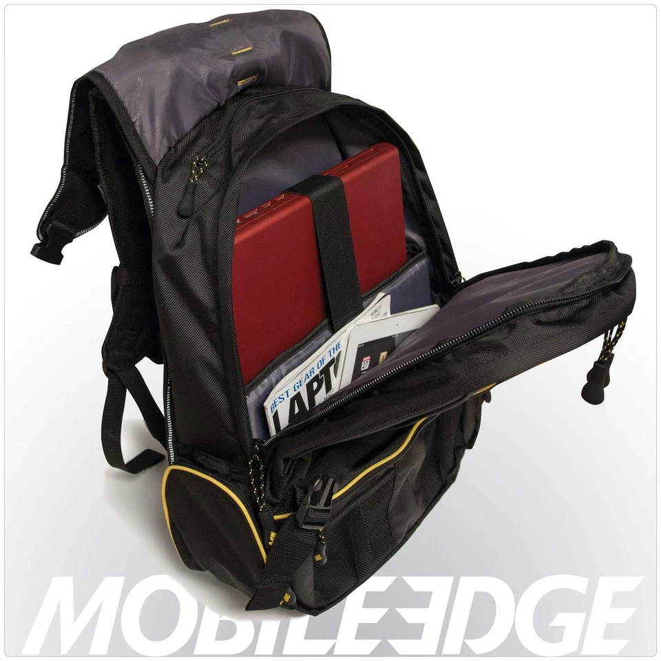Estuche de transporte Mobile Edge Premium para 17,3" - rojo, negro Foto 4 de 4