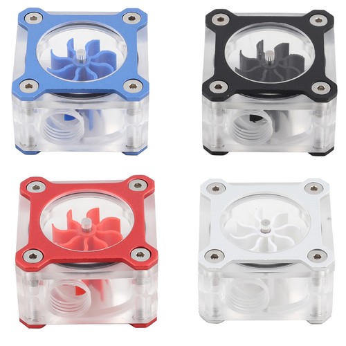 Water Cooling Meter Transparent PMMA Computer Accessories G1/4 Thread CB - Afbeelding 2 van 14
