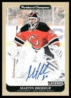 2023-24 PARKHURST CHAMPIONS LEGENDS AUTO MARTIN BRODEUR NEW JERSEY DEVILS #257