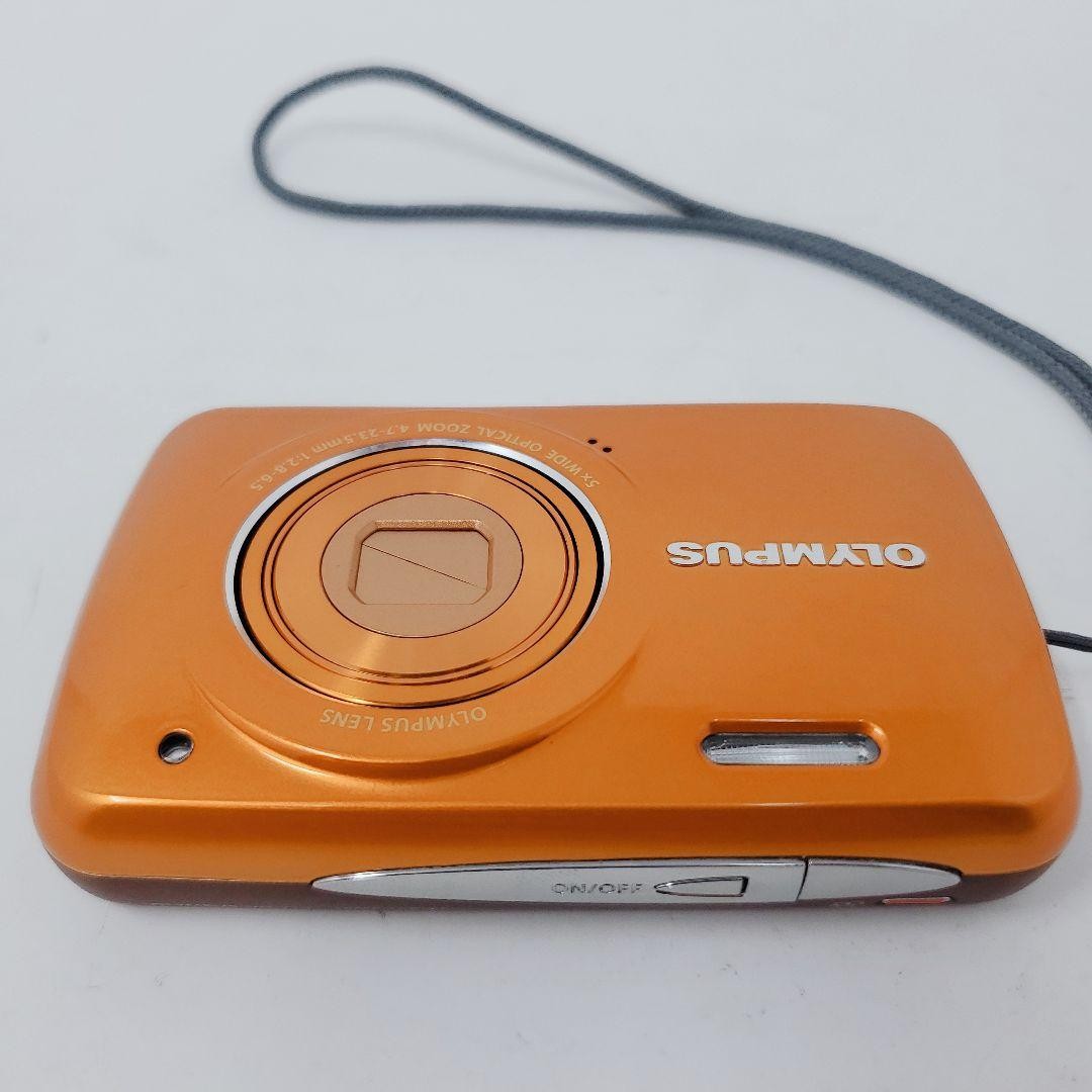 【美品】OLYMPUS VH-210 オレンジ　動作確認済 OLYMPUS VH-210 Orange Compact Digital Camera Tested Working Seller