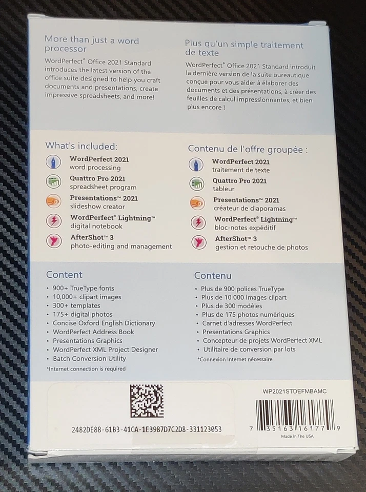 Corel Wordperfect Office Home & Student 2021 New Sealed - Image 2 of 3