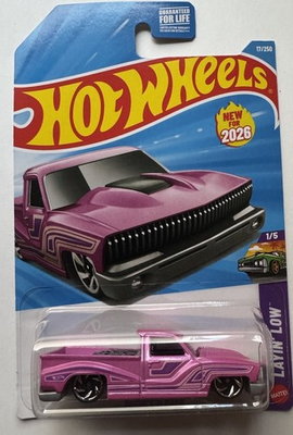#ad 2026 Hot Wheels LAYIN#x27; LOW 1 5 Bounce#x27;N Bass 17 250 Pink $2.50