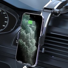 Car Phone Holder Dashboard Windshield Phone Mount Universal for iPhone Samsung