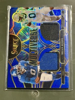 2025 Panini Select - Multiverse Brian Burns #MVJ-BBS Blue Prizm