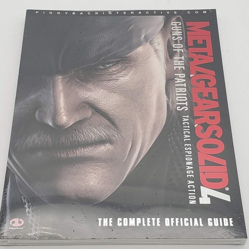 New Metal Gear Solid 4 Official Guide (, 2008) Still Sealed In Plastic - Picture 2 of 8