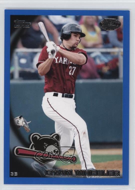 2010 Topps Pro Debut Blue 52/259 Ryan Wheeler #97 0f8