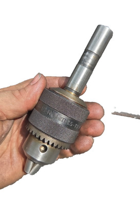 Rohm Germany 1/2'' Drill Chuck 1/2'' Straight Shank Milling Machine Machinist Tool