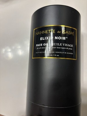 Nannette de Gaspe Elixir Noir   Face Oil Full Size Sealed In Box. 30 ML Each Jar