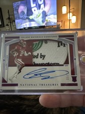 2020 Panini National Treasures Collegiate - College Materials Signatures CeeDee